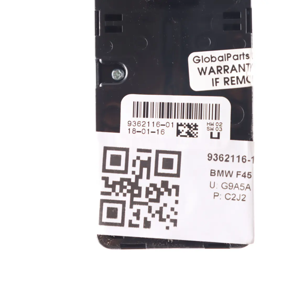 Interruttore alzacristalli BMW X1 F48 F45 Pannello pulsanti guida nero per con numero di parte 9362116 Interruttore alzacristalli BMW X1 F48 F45 Pannello pulsanti guida nero - SKU 9362116-1 - Numero di parte 9362116