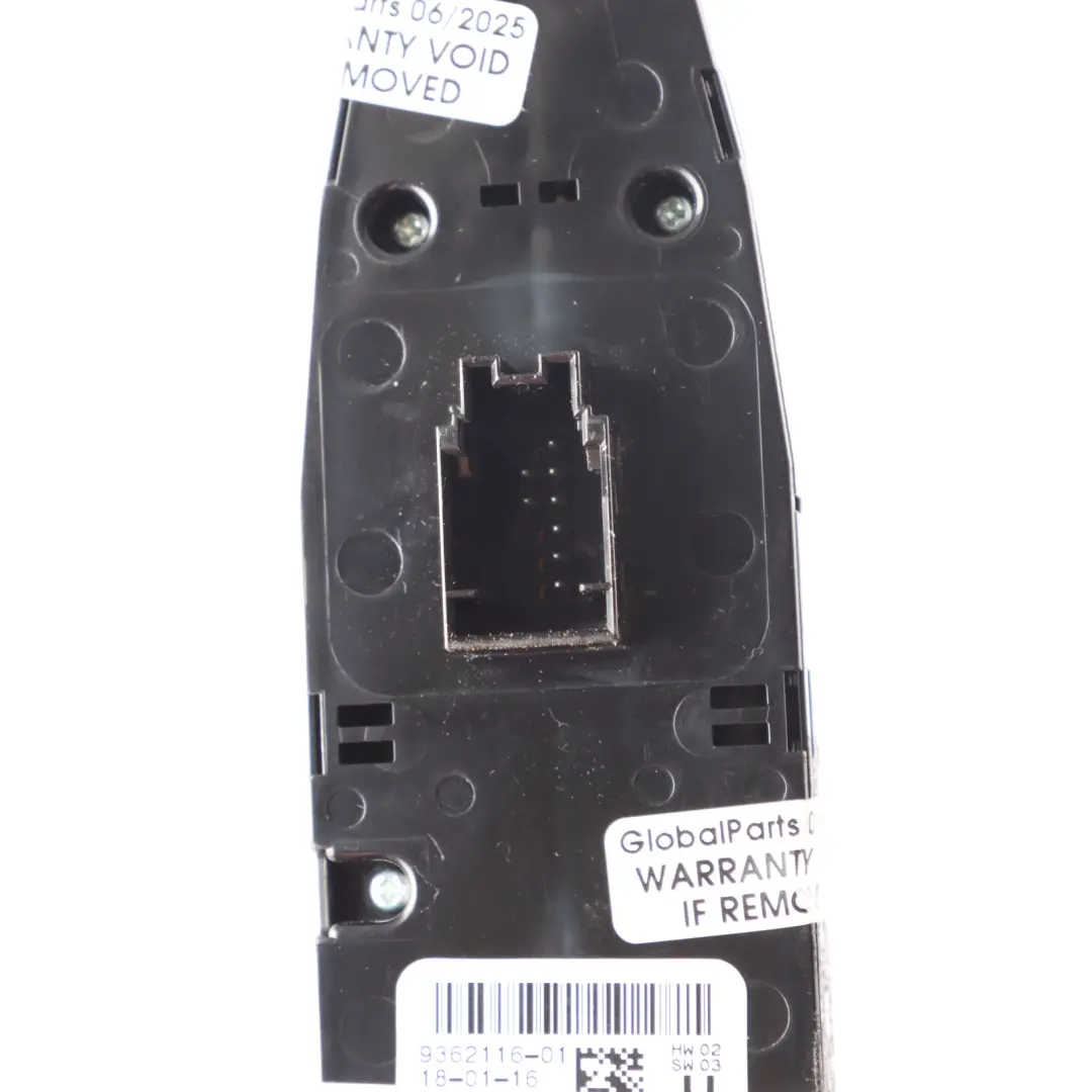Fensterheber schalter BMW X1 F48 F45 Knopf leiste Fahrerseite Schwarz für mit Teilenummer 9362116 Fensterheber schalter BMW X1 F48 F45 Knopf leiste Fahrerseite Schwarz - SKU 9362116-1 - Teilenummer 9362116