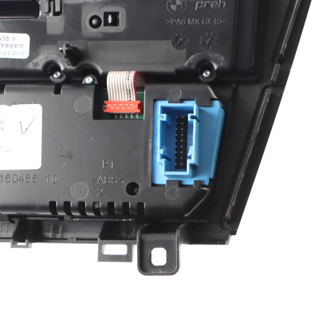 Air Conditioning Switch BMW F12 F13 Radio A/C Fan Heater Control Panel - SKU 9386652 - Part number 9386652