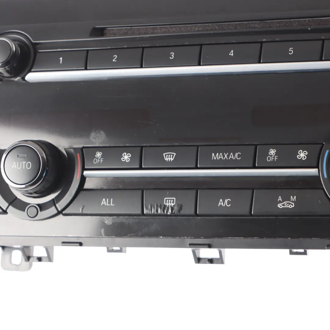 Air Conditioning Switch BMW F12 F13 Radio A/C Fan Heater Control Panel - SKU 9386652 - Part number 9386652