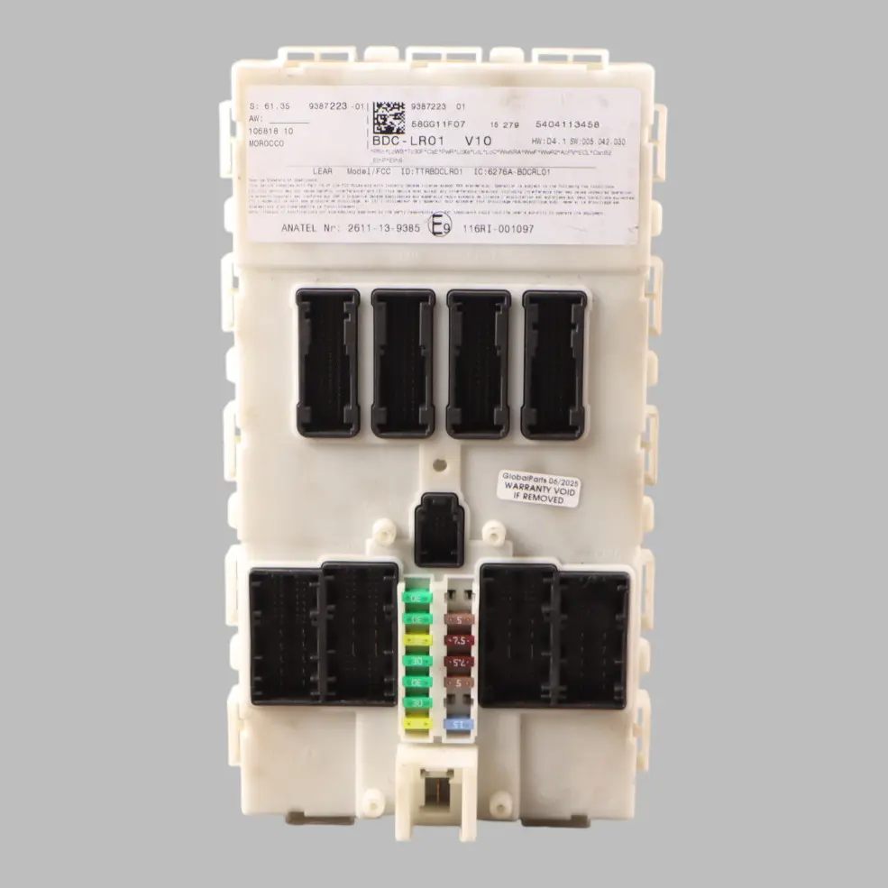 Body Control Unit BMW F15 F16 F45 F48 Mini R50 R53 Basic Module BCM to with Part number 9387223 Body Control Unit BMW F15 F16 F45 F48 Mini R50 R53 Basic Module BCM - SKU 9387223 - Part number 9387223