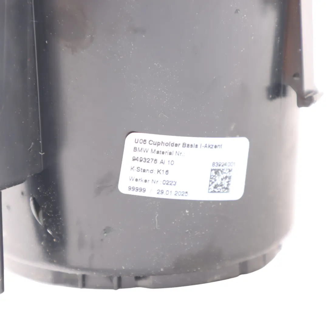 Drink Cup Holder Center Console to BMW U06 with Part number 9493276 BMW U06 Drink Cup Holder Center Console - SKU 9493276 - Part number 9493276