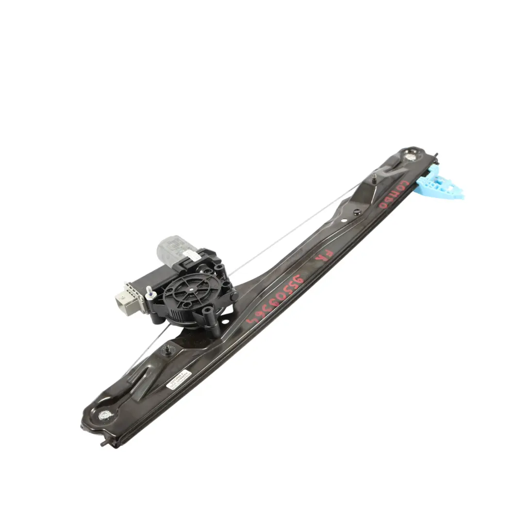 Fensterheber Tür Vorne Rechts Regulator Mechanismus für Opel Combo D mit Teilenummer 95509364 Opel Combo D Fensterheber Tür Vorne Rechts Regulator Mechanismus - SKU 95509364 - Teilenummer 95509364