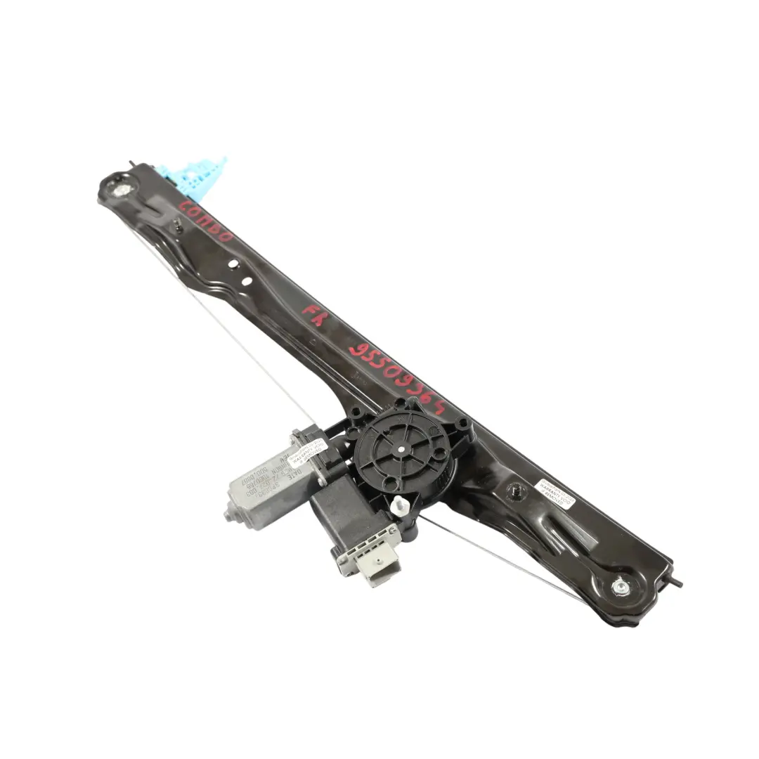 Mechanizm Podnośnika Szyby Drzwi Prawy Przód do Opel Combo D o numerze 95509364 Opel Combo D Mechanizm Podnośnika Szyby Drzwi Prawy Przód - SKU 95509364 - Numer Części 95509364