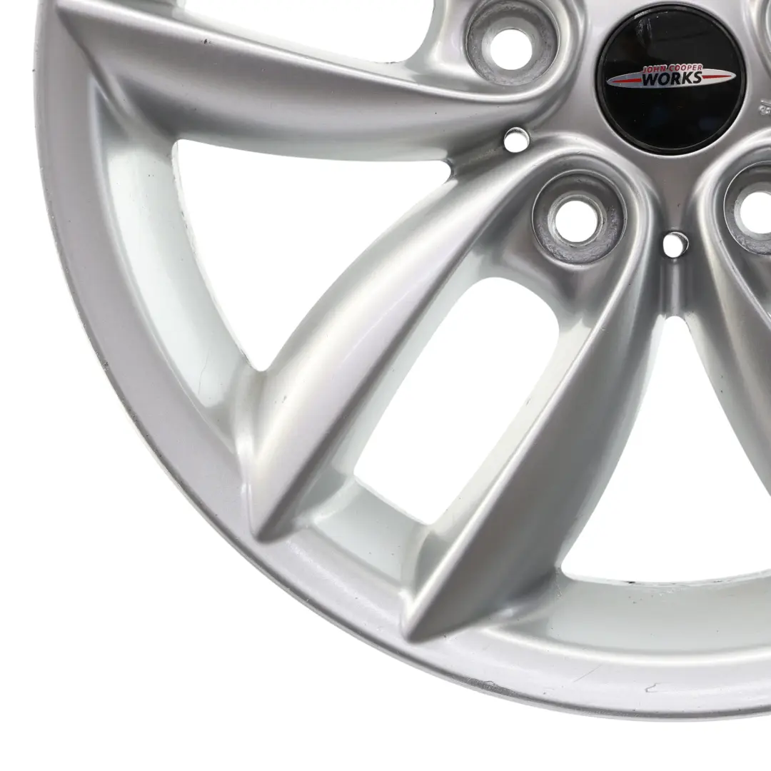 llanta De aleacion De plata 17 "7J 5-Star doble radio 124 para Mini Cooper 3 R60 R61 con número de pieza 9803723 Mini Cooper 3 R60 R61 llanta De aleacion De plata 17 "7J 5-Star doble radio 124 - SKU 9803723-3 - Número de pieza 9803723