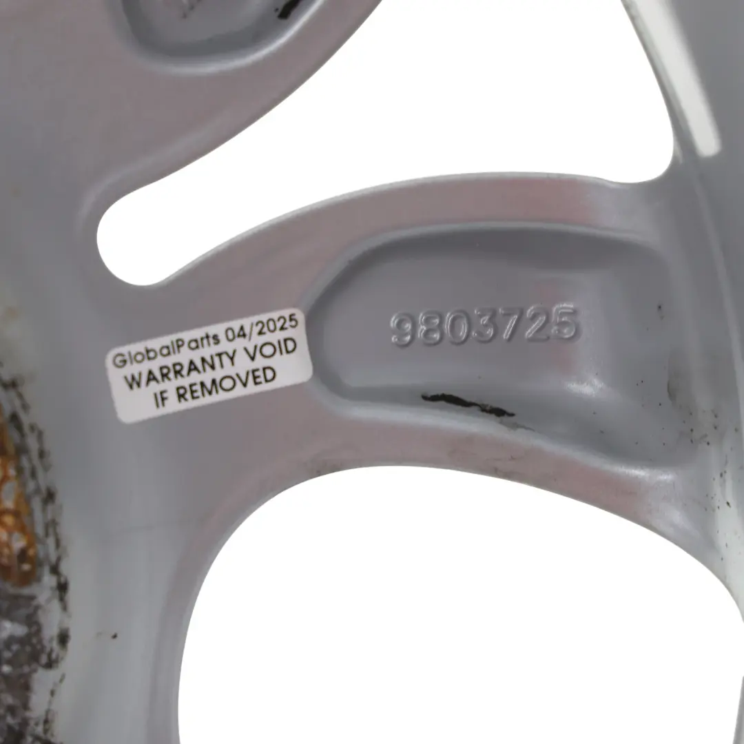 Alloy Rim 16" 6,5J ET:46 Spoke 123 to Mini R60 R61 Silver Wheel with Part number 9803725 Mini R60 R61 Silver Wheel Alloy Rim 16" 6,5J ET:46 Spoke 123 - SKU 9803725-1 - Part number 9803725