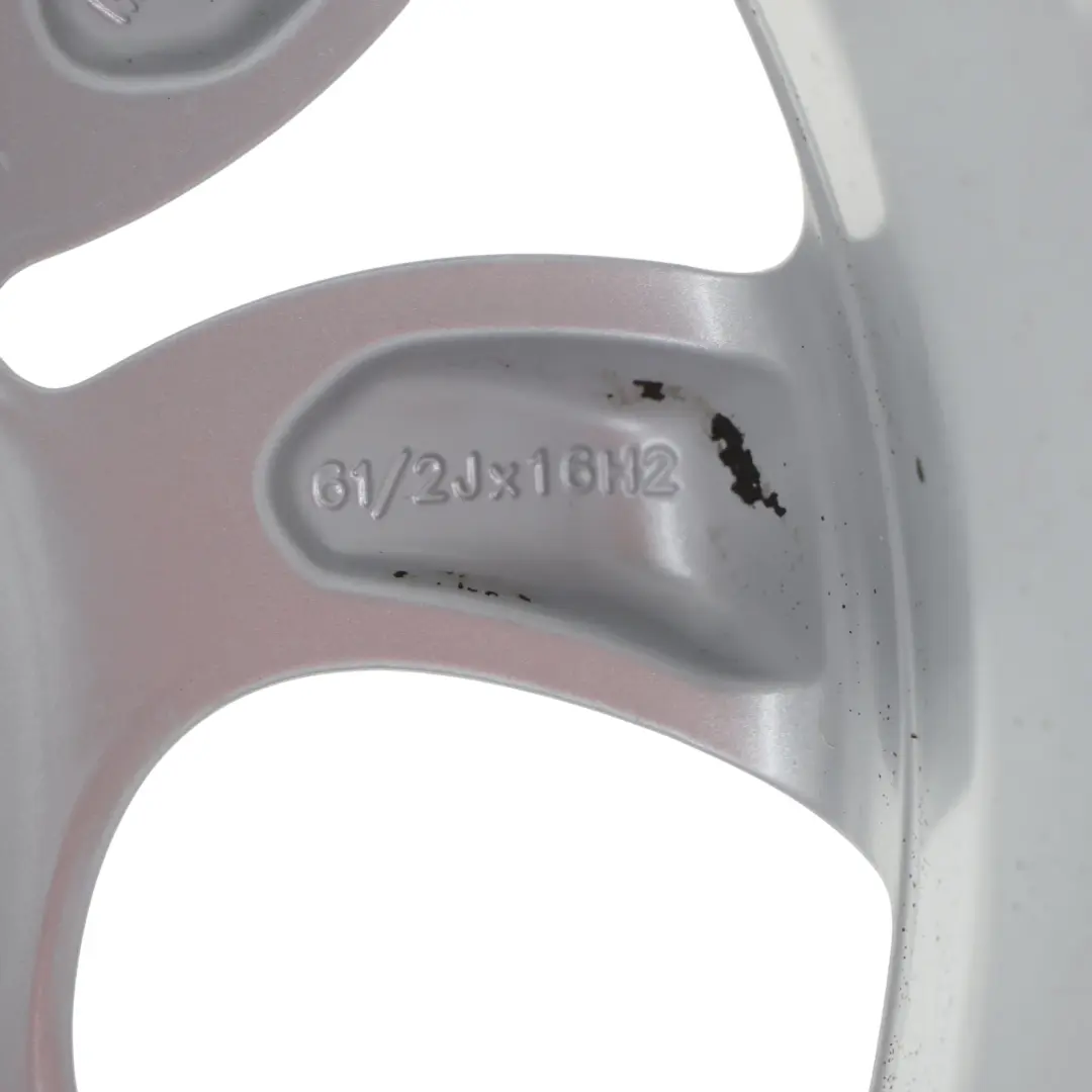 Alloy Rim 16" 6,5J ET:46 Spoke 123 to Mini R60 R61 Silver Wheel with Part number 9803725 Mini R60 R61 Silver Wheel Alloy Rim 16" 6,5J ET:46 Spoke 123 - SKU 9803725-1 - Part number 9803725