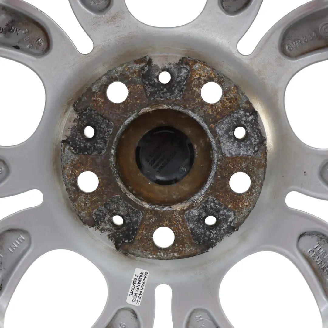 Alloy Rim 16" Circular Spoke 123 6,5J ET:46 to Mini R60 R61 Silver Wheel with Part number 9803725 Mini R60 R61 Silver Wheel Alloy Rim 16" Circular Spoke 123 6,5J ET:46 - SKU 9803725-3 - Part number 9803725