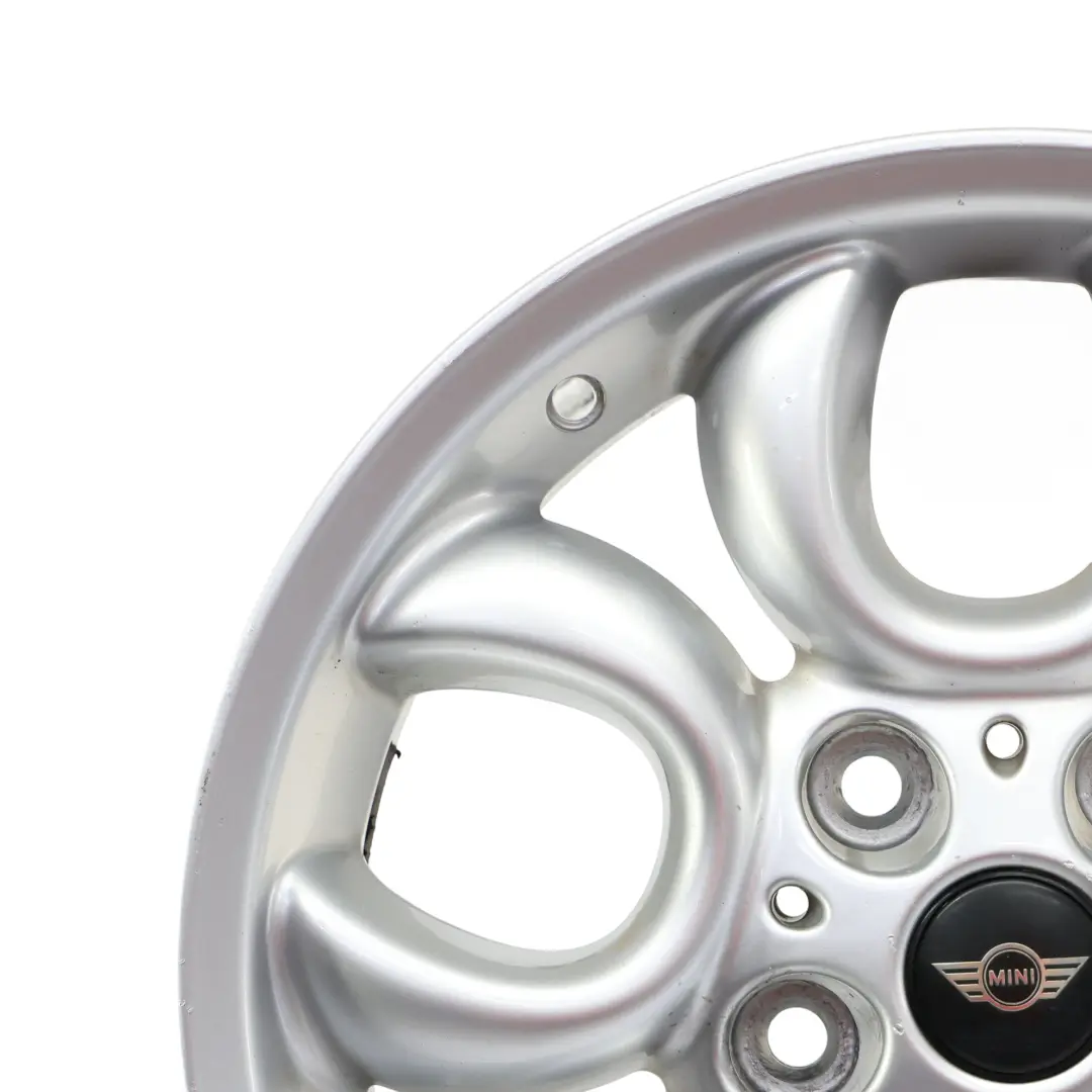 Alloy Rim 16" Circular Spoke 123 6,5J ET:46 to Mini R60 R61 Silver Wheel with Part number 9803725 Mini R60 R61 Silver Wheel Alloy Rim 16" Circular Spoke 123 6,5J ET:46 - SKU 9803725-3 - Part number 9803725