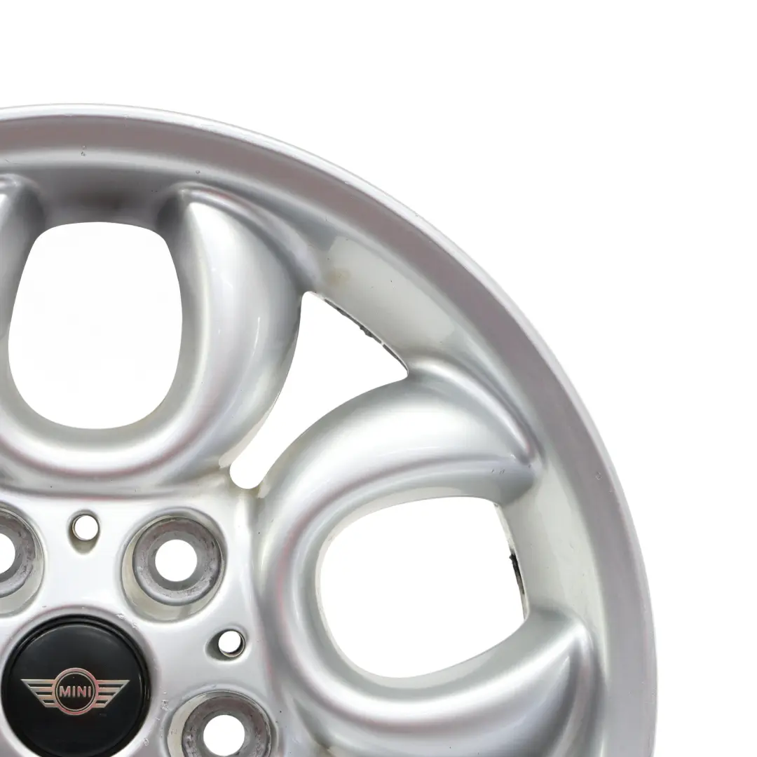 Alloy Rim 16" Circular Spoke 123 6,5J ET:46 to Mini R60 R61 Silver Wheel with Part number 9803725 Mini R60 R61 Silver Wheel Alloy Rim 16" Circular Spoke 123 6,5J ET:46 - SKU 9803725-3 - Part number 9803725