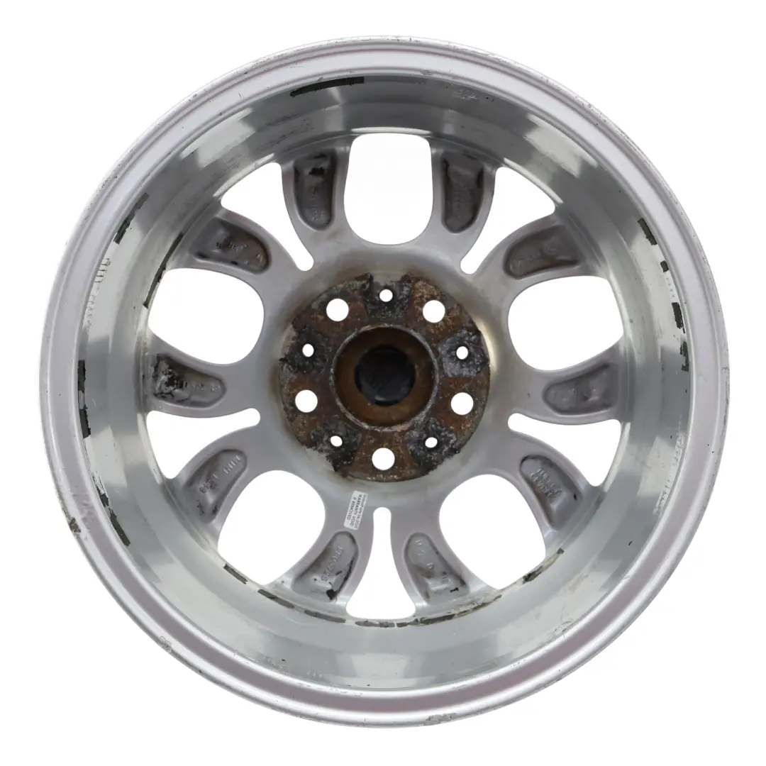 Alloy Rim 16" Circular Spoke 123 6,5J ET:46 to Mini R60 R61 Silver Wheel with Part number 9803725 Mini R60 R61 Silver Wheel Alloy Rim 16" Circular Spoke 123 6,5J ET:46 - SKU 9803725-3 - Part number 9803725