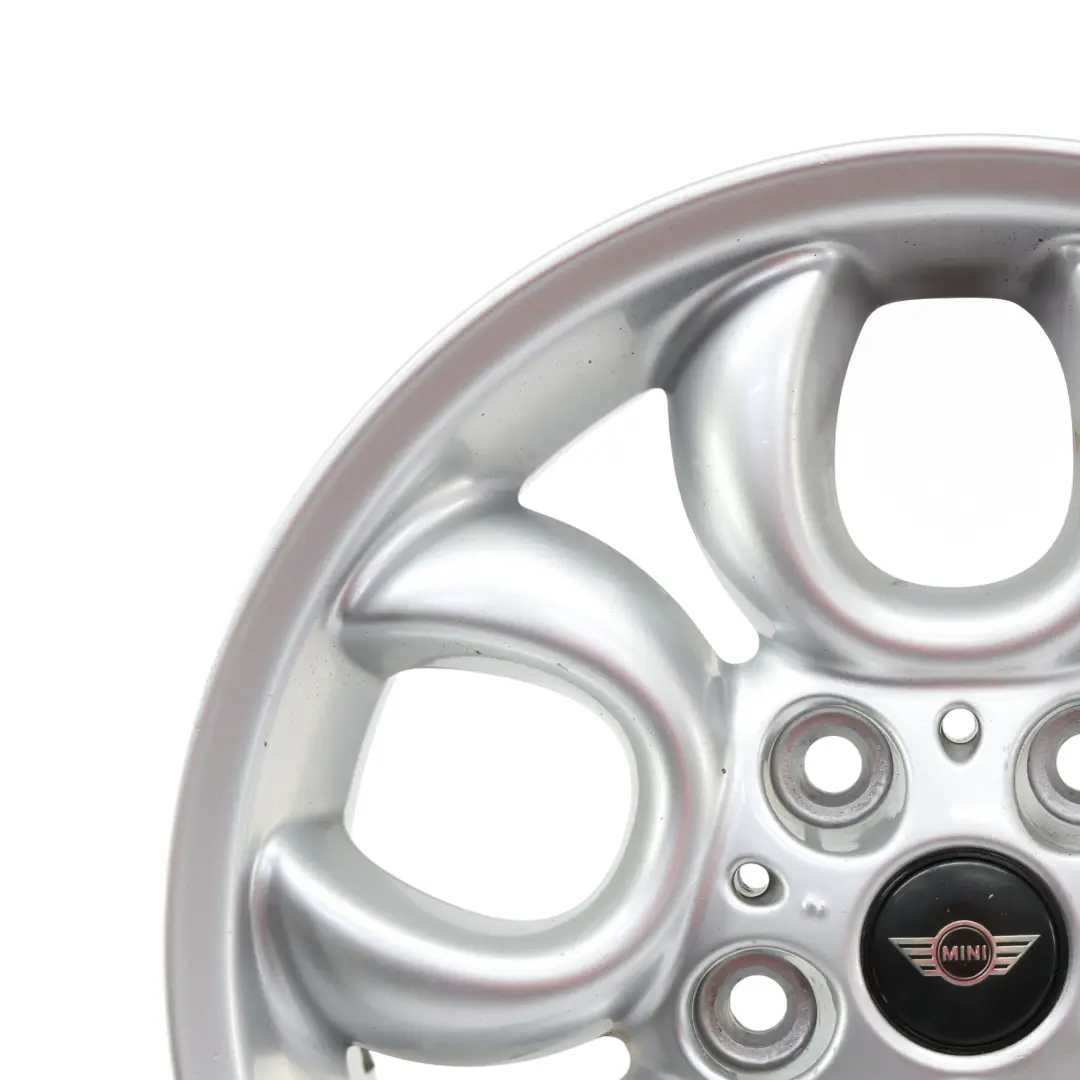 Alloy Rim 16" Circular Spoke 123 6,5J ET:46 to Mini R60 R61 Silver Wheel with Part number 9803725 Mini R60 R61 Silver Wheel Alloy Rim 16" Circular Spoke 123 6,5J ET:46 - SKU 9803725-4 - Part number 9803725
