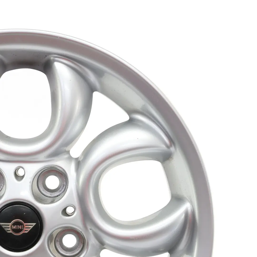 Alloy Rim 16" Circular Spoke 123 6,5J ET:46 to Mini R60 R61 Silver Wheel with Part number 9803725 Mini R60 R61 Silver Wheel Alloy Rim 16" Circular Spoke 123 6,5J ET:46 - SKU 9803725-4 - Part number 9803725