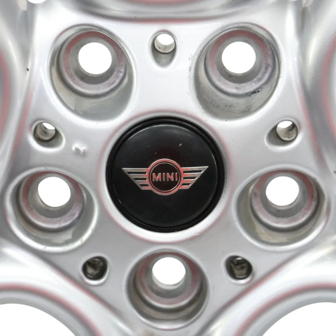 Mini R60 R61 Silver Wheel Alloy Rim 16" Circular Spoke 123 6,5J ET:46 - SKU 9803725-4 - Part number 9803725