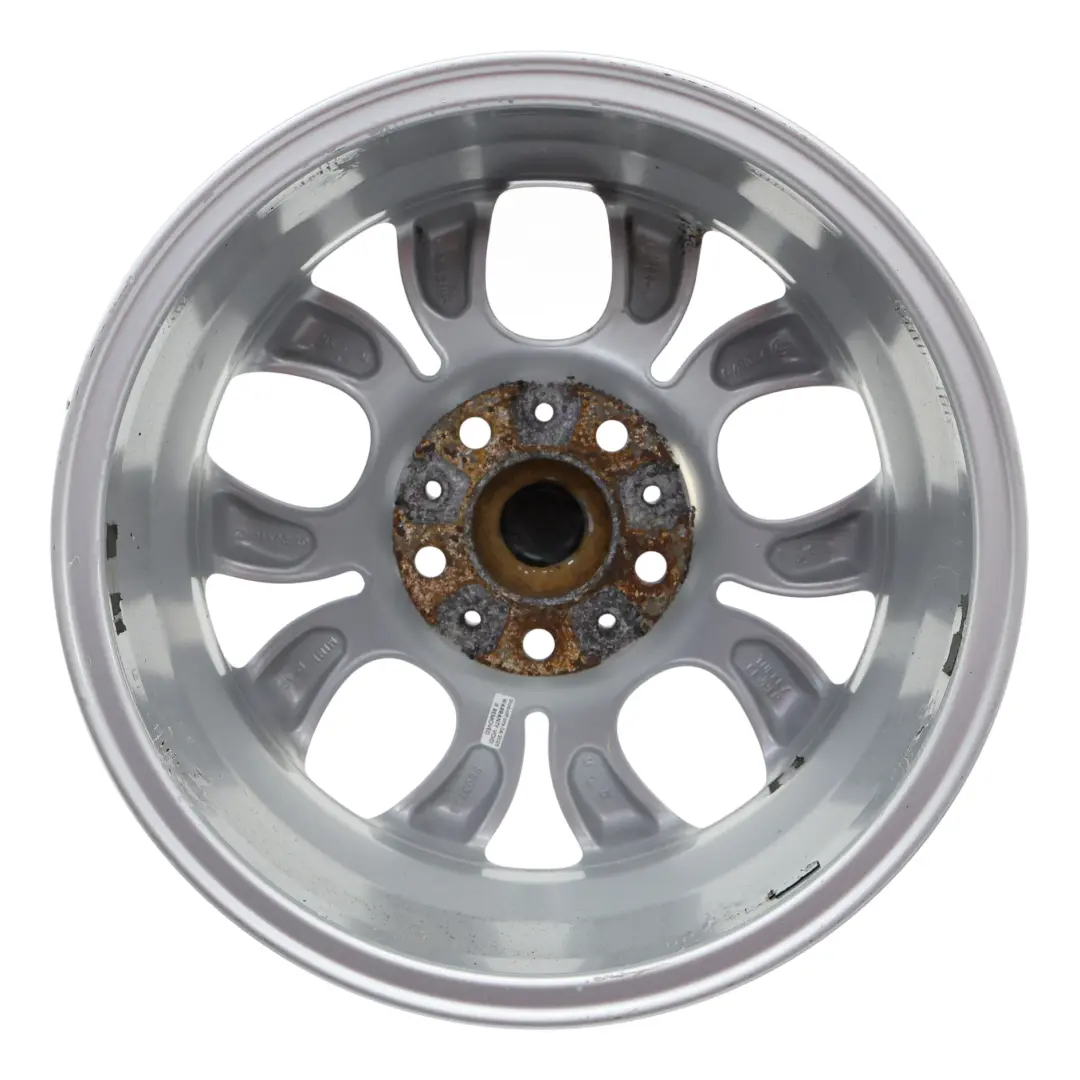 Alloy Rim 16" Circular Spoke 123 6,5J ET:46 to Mini R60 R61 Silver Wheel with Part number 9803725 Mini R60 R61 Silver Wheel Alloy Rim 16" Circular Spoke 123 6,5J ET:46 - SKU 9803725-4 - Part number 9803725