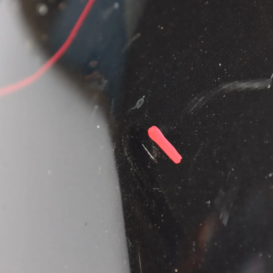 Complete Front Bumper Trim Panel Absolute Black Metallic - B11 to Mini R60 R61 with Part number 9807196 Mini R60 R61 Complete Front Bumper Trim Panel Absolute Black Metallic - B11 - SKU 9807196-ABS1 - Part number 9807196