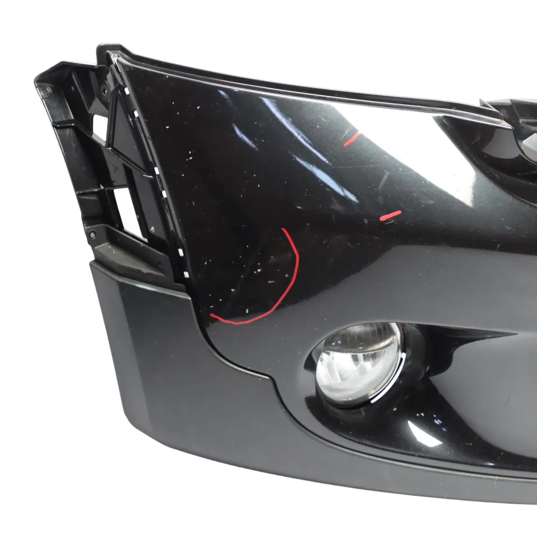 Complete Front Bumper Trim Panel Absolute Black Metallic - B11 to Mini R60 R61 with Part number 9807196 Mini R60 R61 Complete Front Bumper Trim Panel Absolute Black Metallic - B11 - SKU 9807196-ABS1 - Part number 9807196