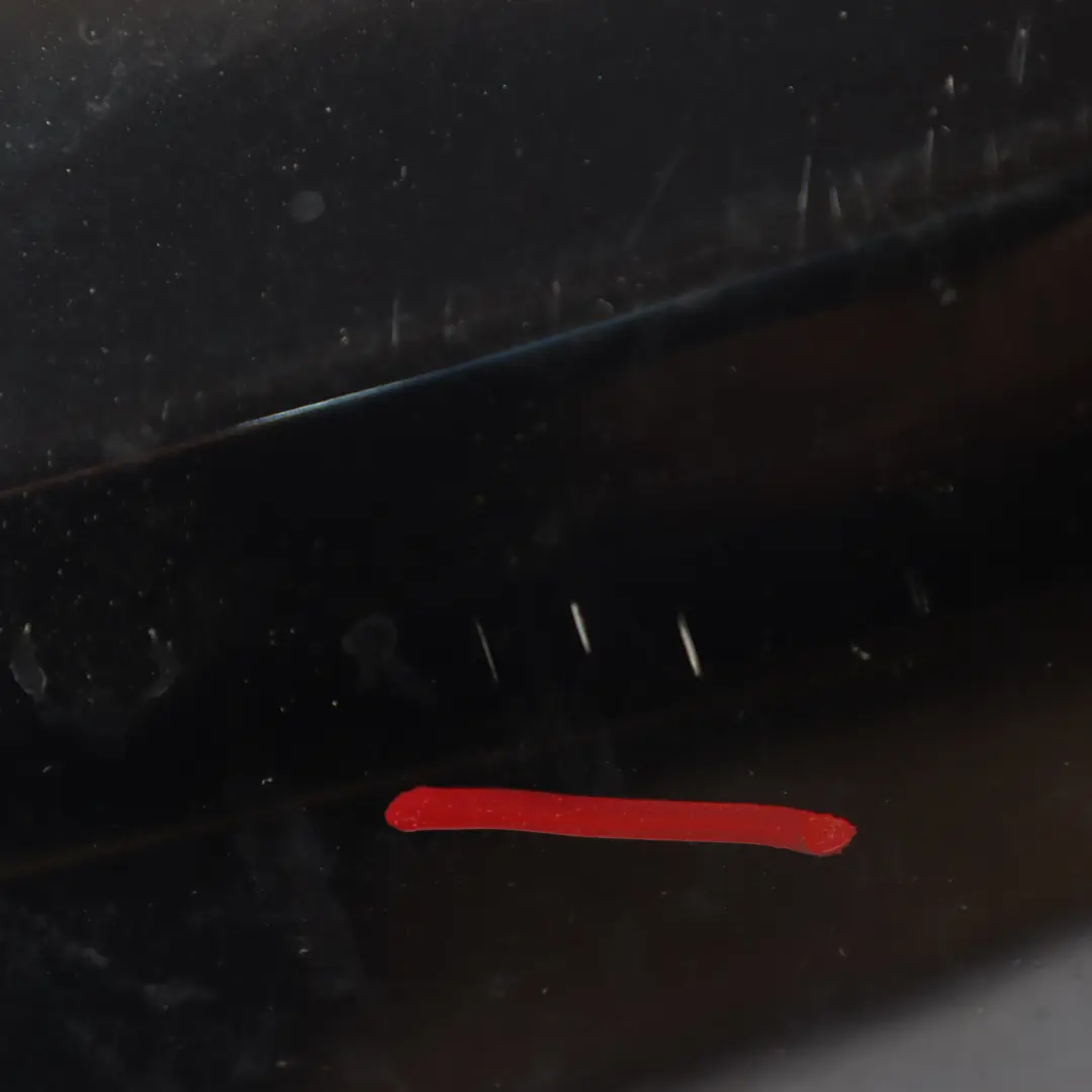 Complete Front Bumper Trim Panel Absolute Black Metallic - B11 to Mini R60 R61 with Part number 9807196 Mini R60 R61 Complete Front Bumper Trim Panel Absolute Black Metallic - B11 - SKU 9807196-ABS1 - Part number 9807196