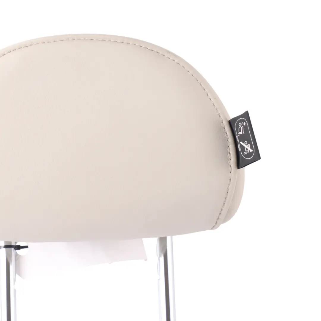 Mini R61 Appuie-Tête Arrière Gauche Droite Sans Cuir Gris Satellite - SKU 9810207 - Numéro de pièce 9810207