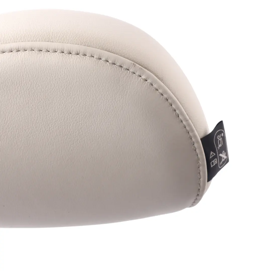 Reposacabezas Asiento Trasero Izquierdo Derecho Cuero Gris Satélite para Mini R61 con número de pieza 9810207 Mini R61 Reposacabezas Asiento Trasero Izquierdo Derecho Cuero Gris Satélite - SKU 9810207 - Número de pieza 9810207