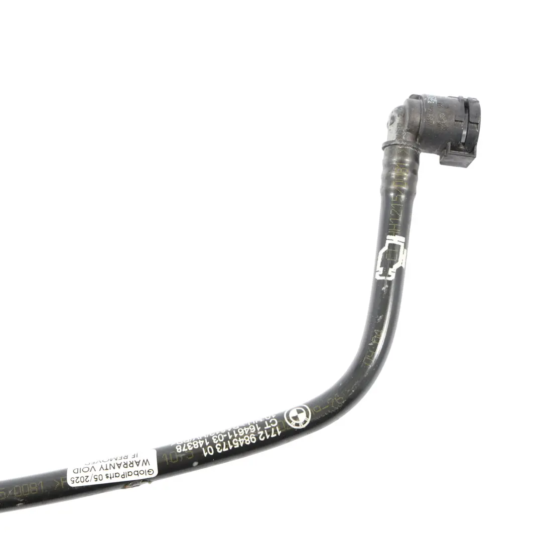 Coolant Hose Expansion Tank Cylinder Head B48 Petrol to BMW F20 F30 LCI with Part number 9845173 BMW F20 F30 LCI Coolant Hose Expansion Tank Cylinder Head B48 Petrol - SKU 9845173 - Part number 9845173