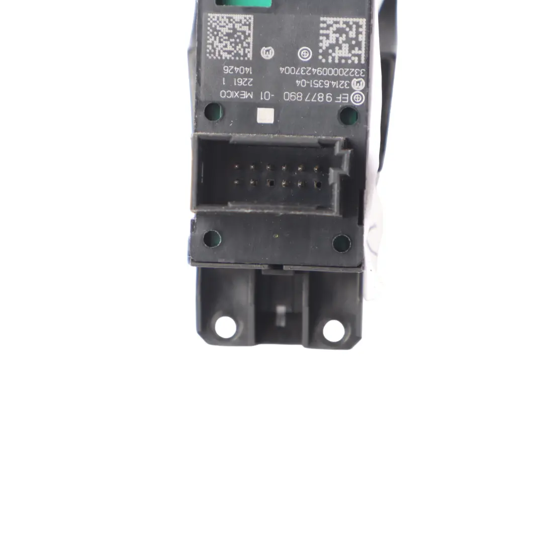 Brake Button BMW F06 F10 F11 F12 F13 X3 F25 X4 26 Handbrake Switch to with Part number 9877890 Brake Button BMW F06 F10 F11 F12 F13 X3 F25 X4 26 Handbrake Switch - SKU 9877890 - Part number 9877890