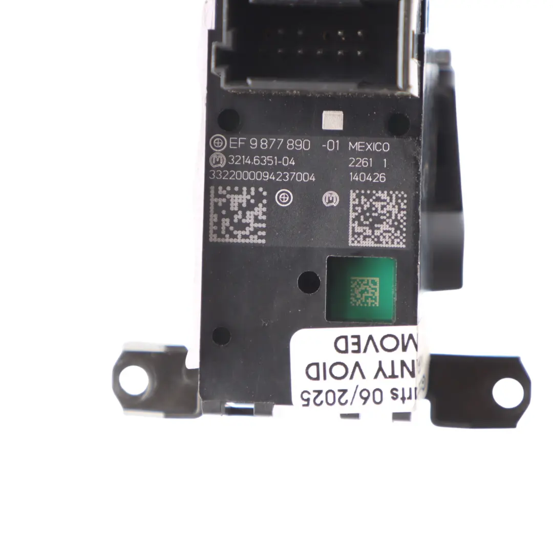  Brake Button BMW F06 F10 F11 F12 F13 X3 F25 X4 26 Handbrake Switch - SKU 9877890 - Part number 9877890