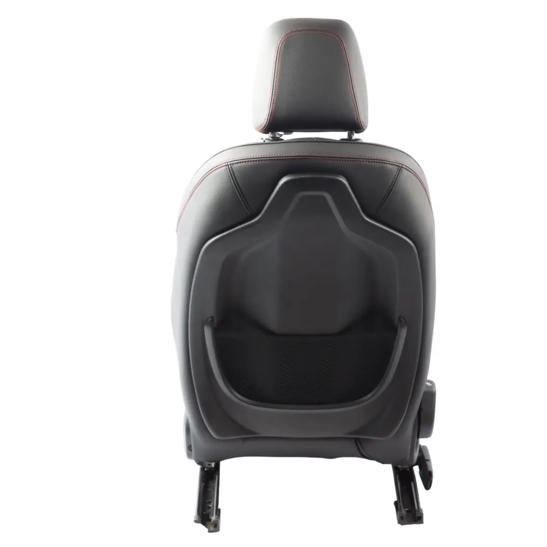 BMW F40 Front Sport Seat Heated Right O/S Leather Cloth Sensatec Black Acent Red - SKU 9893792-1 - Part number 9893792