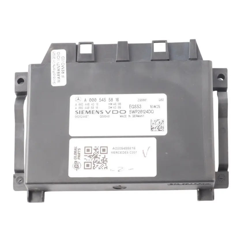 Gearbox Module Mercedes W207 W210 EGS3 Control Unit ECU to Automatic with Part number A0005455816 Automatic Gearbox Module Mercedes W207 W210 EGS3 Control Unit ECU - SKU A0005455816 - Part number A0005455816