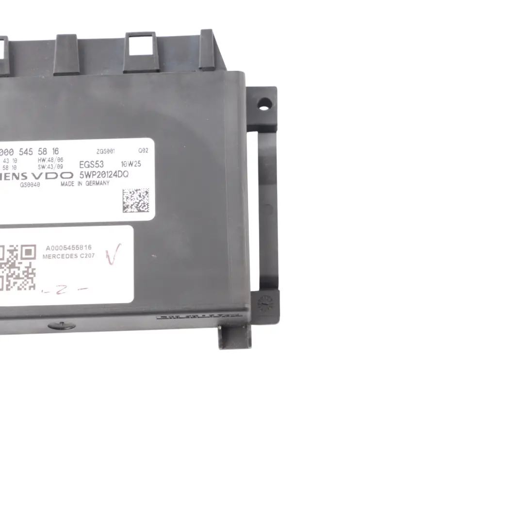 Gearbox Module Mercedes W207 W210 EGS3 Control Unit ECU to Automatic with Part number A0005455816 Automatic Gearbox Module Mercedes W207 W210 EGS3 Control Unit ECU - SKU A0005455816 - Part number A0005455816
