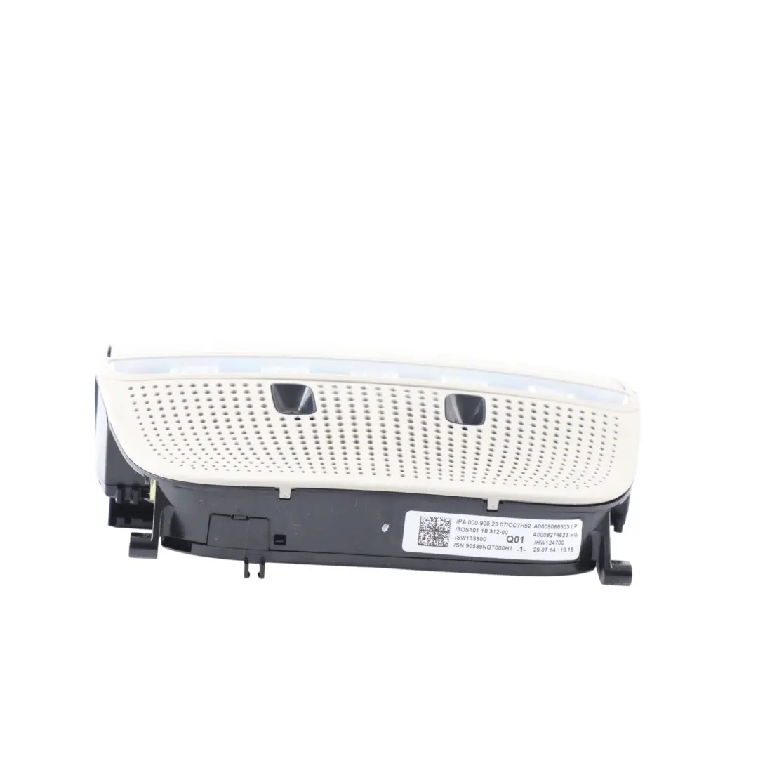 Luce Abitacolo Lampada Tetto Interruttore Bianca per Mercedes S205 con numero di parte A0009002307 Mercedes S205 Luce Abitacolo Lampada Tetto Interruttore Bianca - SKU A0009002307-1 - Numero di parte A0009002307