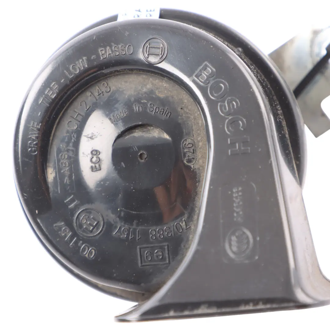 Alarmhorn Signal Fanfare für Mercedes C219 mit Teilenummer A0055423820 Mercedes C219 Alarmhorn Signal Fanfare - SKU A0055423820 - Teilenummer A0055423820