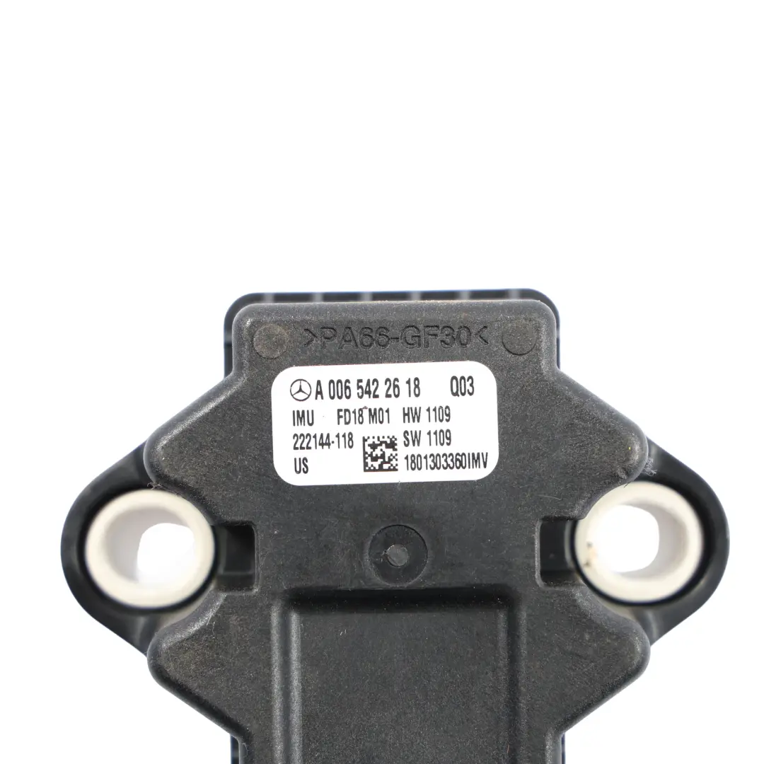  Sensor ESP Mercedes W166 Módulo sensor electrónico velocidad guiñada - SKU A0065422618 - Número de pieza A0065422618