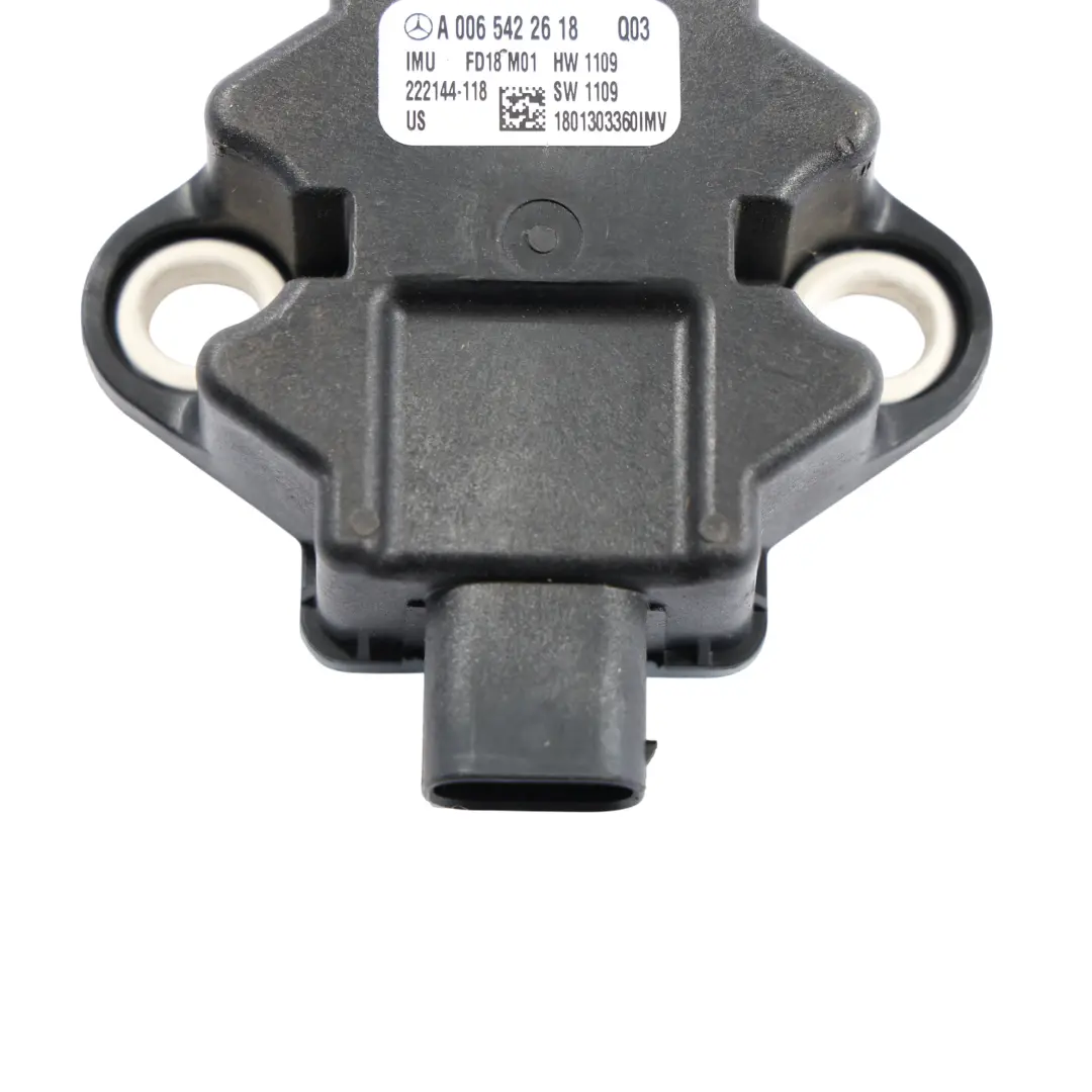 Sensor ESP Mercedes W166 Módulo sensor electrónico velocidad guiñada para con número de pieza A0065422618 Sensor ESP Mercedes W166 Módulo sensor electrónico velocidad guiñada - SKU A0065422618 - Número de pieza A0065422618