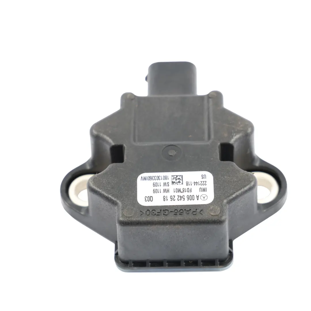 Sensore ESP Mercedes W166 Modulo sensore elettronico di imbardata per con numero di parte A0065422618 Sensore ESP Mercedes W166 Modulo sensore elettronico di imbardata - SKU A0065422618 - Numero di parte A0065422618