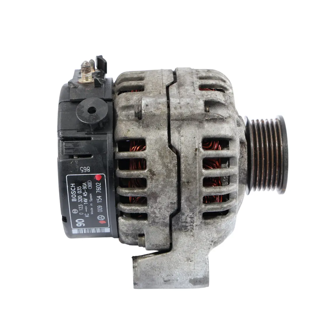 Mercedes R170 Alternador Generador M111 Motor Gasolina 90A - SKU A0091547602 - Número de pieza A0091547602