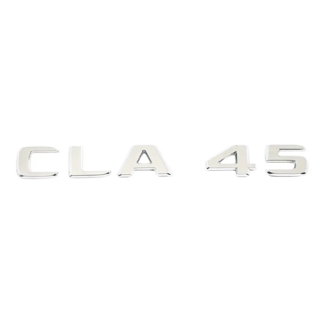 Emblem Rear Boot Badge Logo CLA 45 to Mercedes C117 with Part number A1178173800 Mercedes C117 Emblem Rear Boot Badge Logo CLA 45 - SKU A1178173800 - Part number A1178173800
