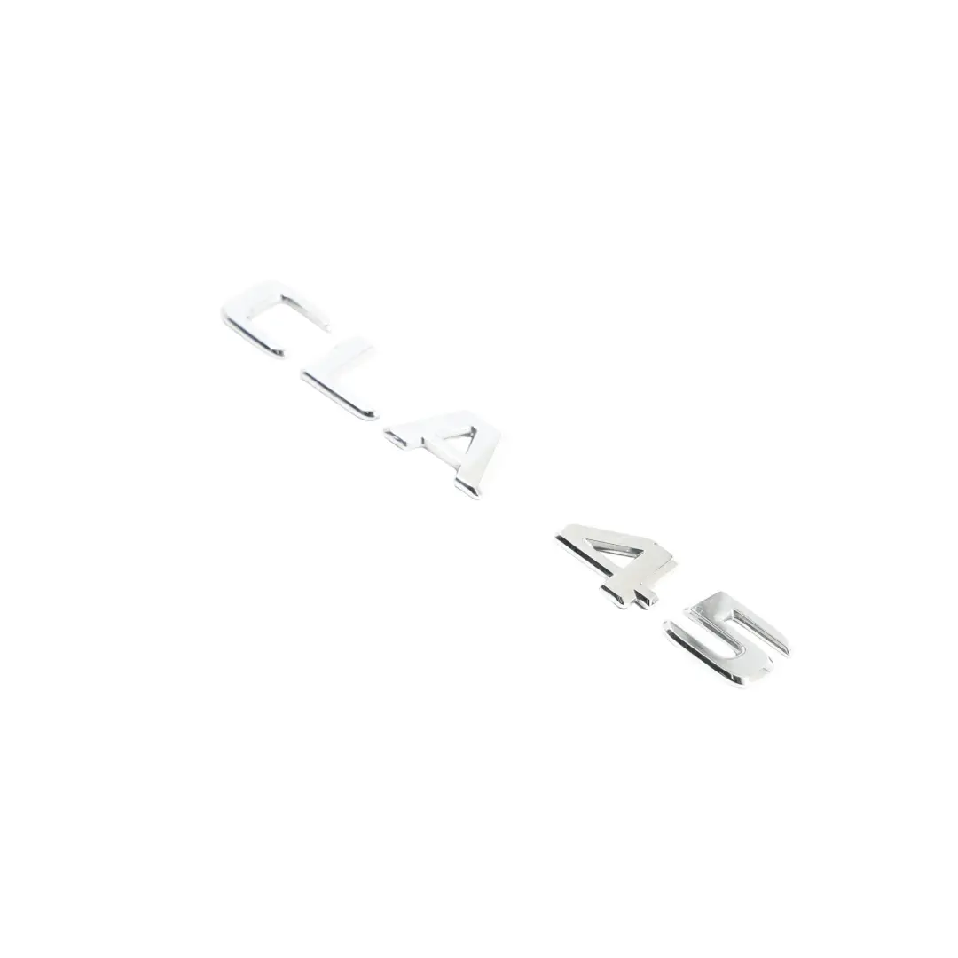 Emblème De Coffre Arrière Avec Logo CLA 45 pour Mercedes C117 à propos du numéro de pièce A1178173800 Mercedes C117 Emblème De Coffre Arrière Avec Logo CLA 45 - SKU A1178173800 - Numéro de pièce A1178173800
