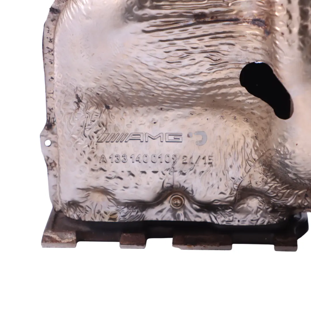 Exhaust Manifold Mercedes C117 X156 W176 M133 A45 AMG Heat Shield to with Part number A1331400109 Exhaust Manifold Mercedes C117 X156 W176 M133 A45 AMG Heat Shield - SKU A1331400109-1 - Part number A1331400109