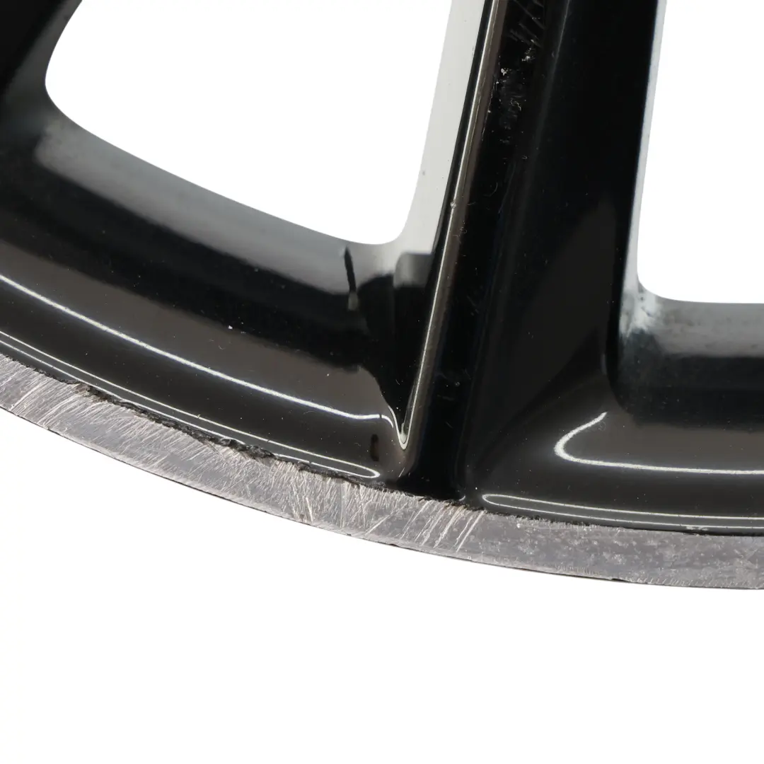 Llanta de aleación negra 19" 8J ET:43,5 14 radios para Mercedes X156 con número de pieza A1564012800 Mercedes X156 Llanta de aleación negra 19" 8J ET:43,5 14 radios - SKU A1564012800-2 - Número de pieza A1564012800