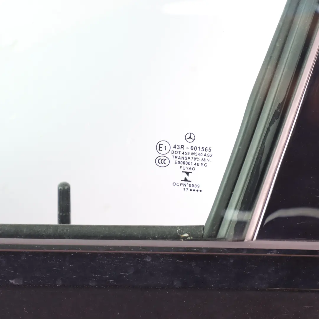 Door Front Left N/S Kosmos Cosmic Black Metallic - 191 to Mercedes X156 with Part number A1567200105 Mercedes X156 Door Front Left N/S Kosmos Cosmic Black Metallic - 191 - SKU A1567200105-KB - Part number A1567200105