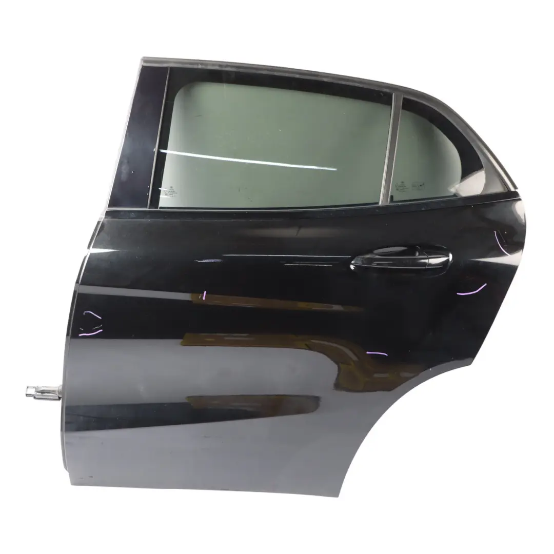 Mercedes X156 Door Rear Left N/S Kosmos Cosmic Black Metallic - 191 - SKU A1567300105-KB - Part number A1567300105