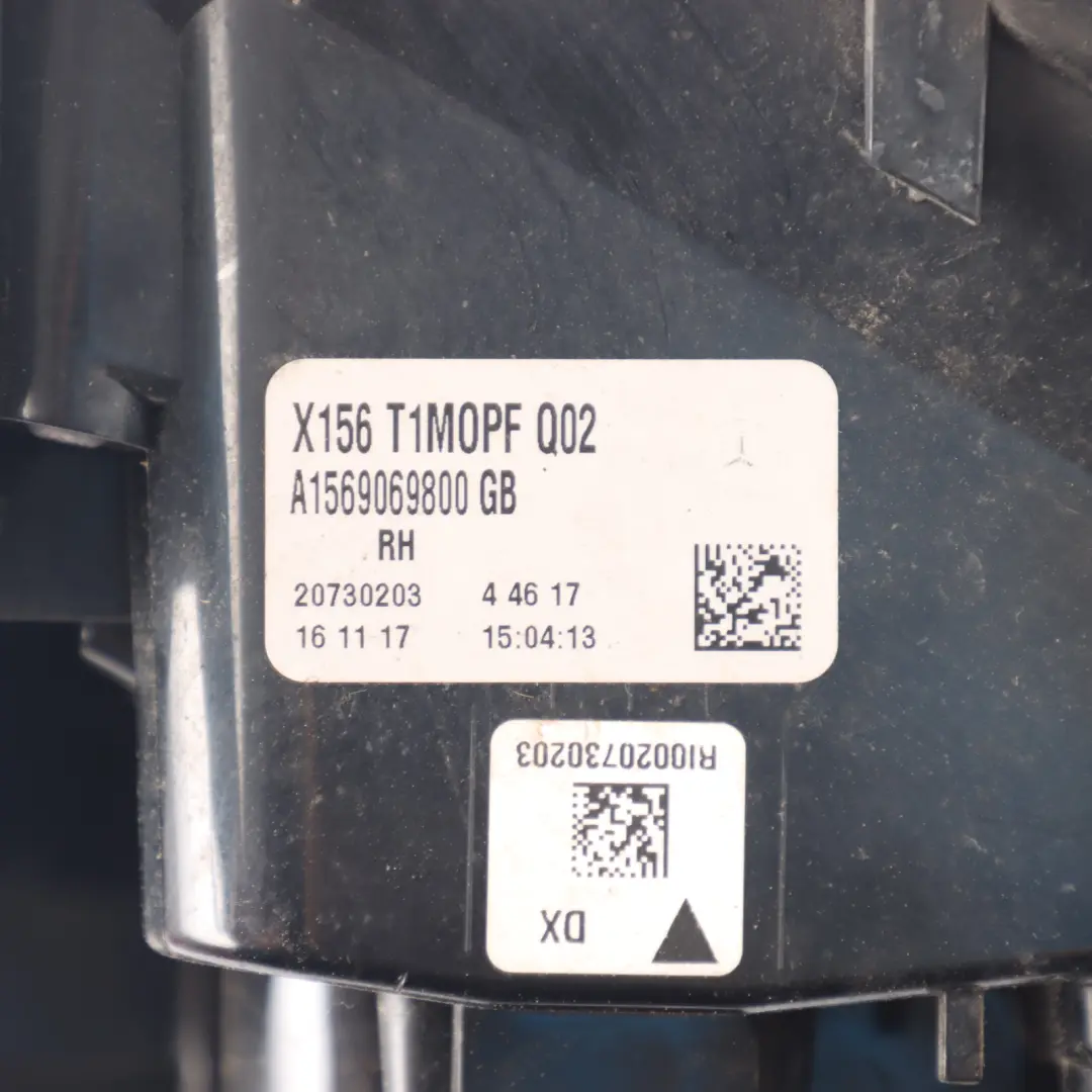 Tail Light Rear Lamp Outer Right O/S LED to Mercedes GLA X156 with Part number A1569069800 Mercedes GLA X156 Tail Light Rear Lamp Outer Right O/S LED - SKU A1569069800 - Part number A1569069800