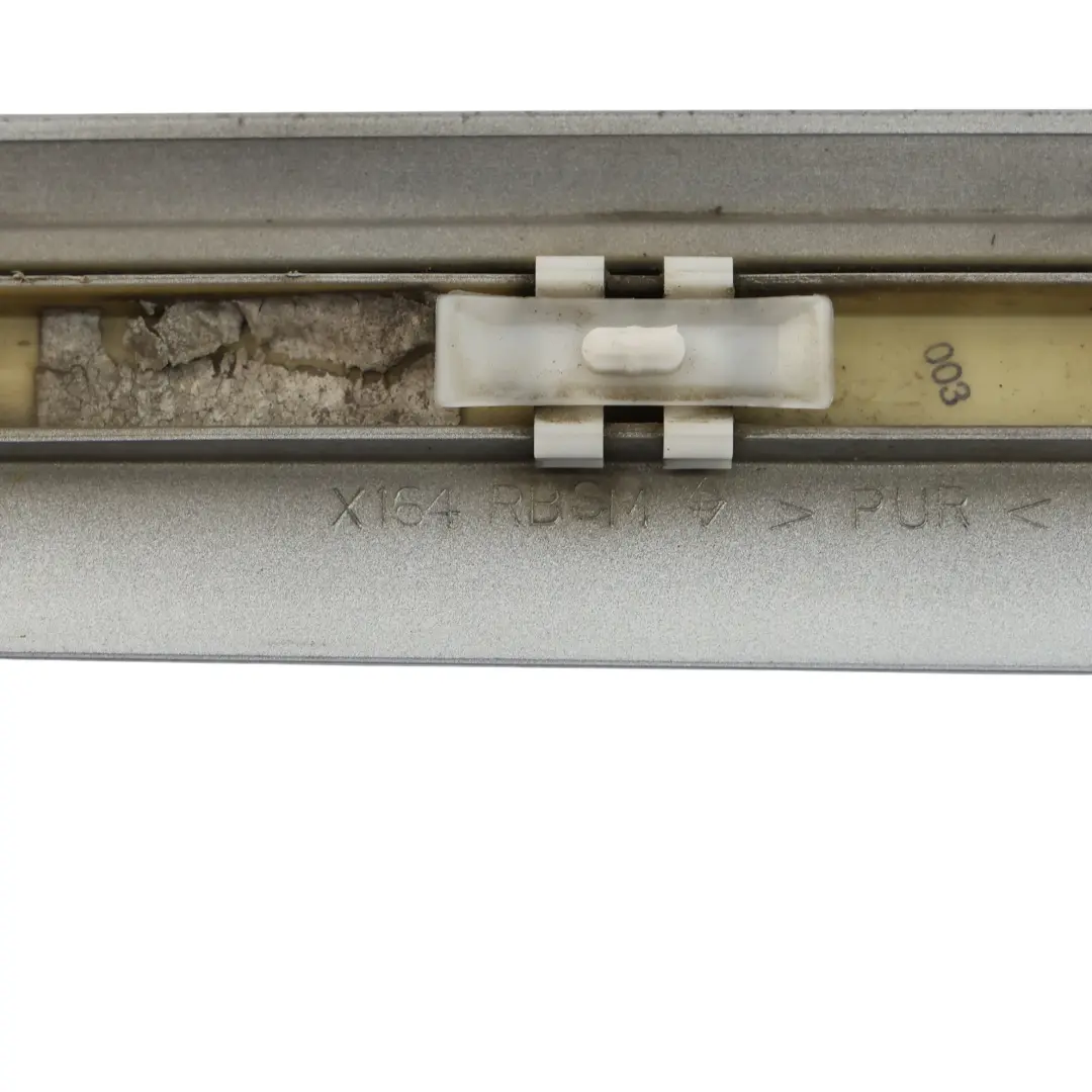 Door Trim Rear Right O/S Moulding Strip Iridium Silver - 775 to Mercedes GL X164 with Part number A1646905662 Mercedes GL X164 Door Trim Rear Right O/S Moulding Strip Iridium Silver - 775 - SKU A1646905662-IRS - Part number A1646905662