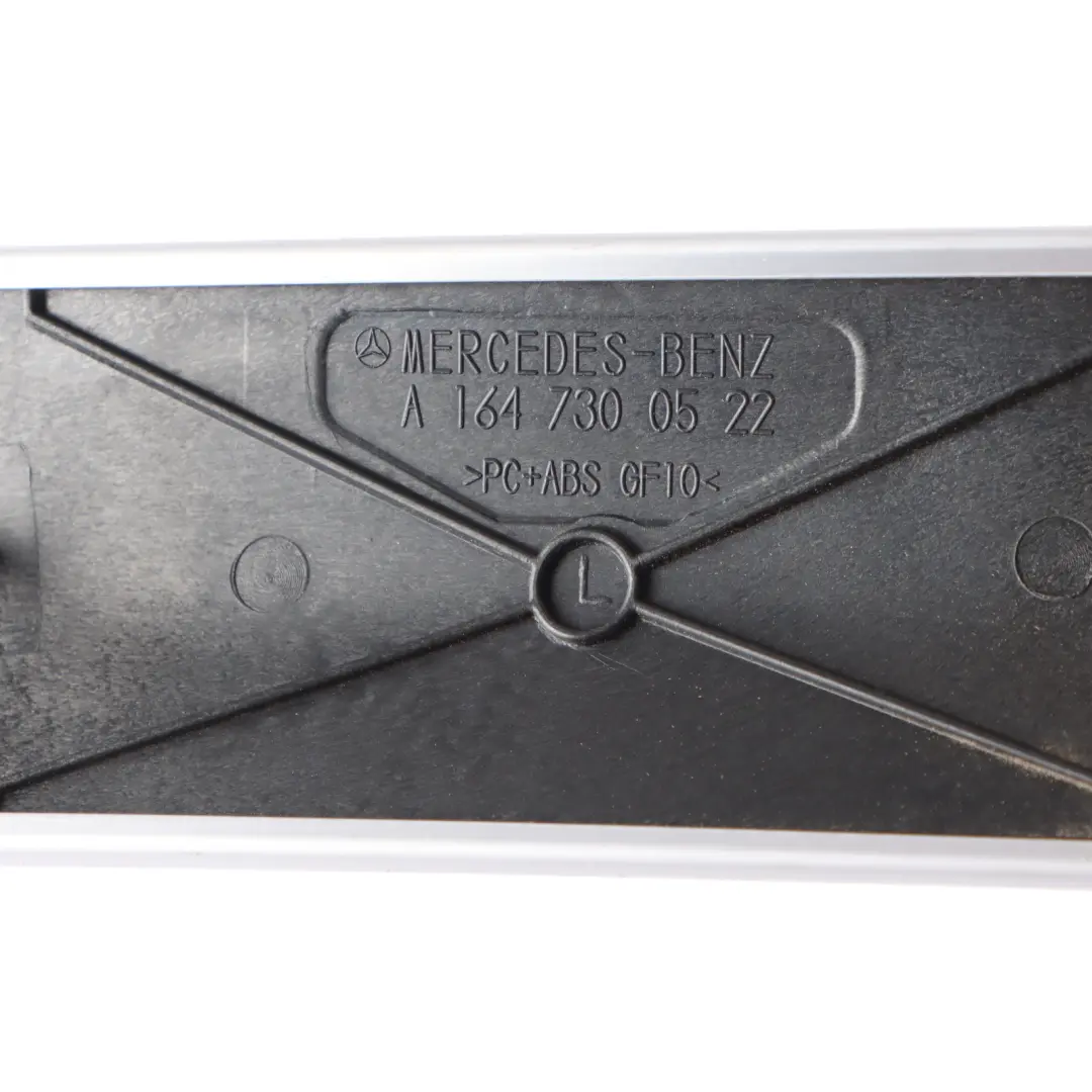 Mercedes GL X164 Rear Door Window Strip Left N/S Moulding Trim - SKU A1647300522 - Part number A1647300522
