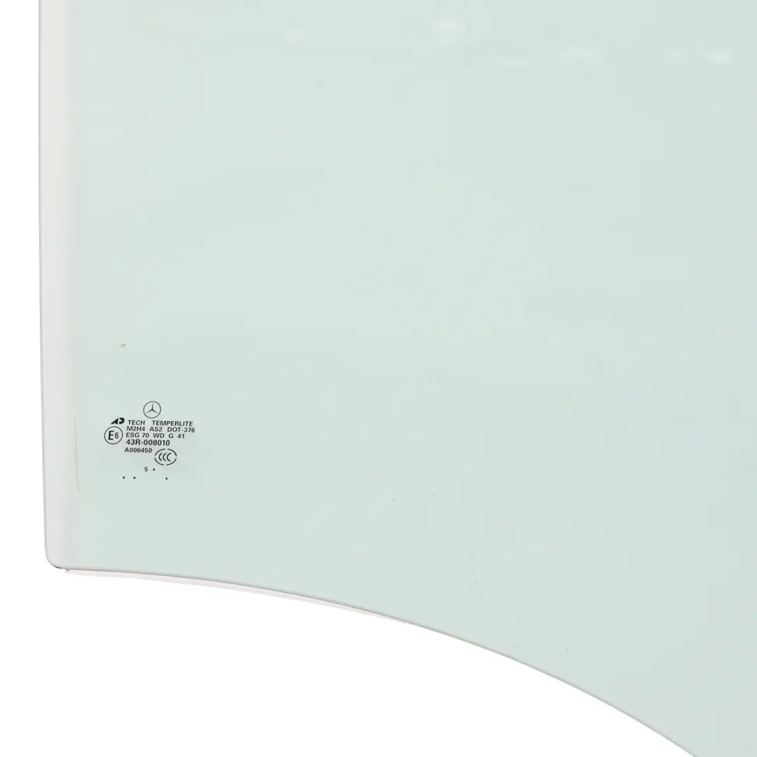 Door Window Glass Rear Right O/S Glazing Green AS2 to Mercedes X164 with Part number A1647350610 Mercedes X164 Door Window Glass Rear Right O/S Glazing Green AS2 - SKU A1647350610 - Part number A1647350610