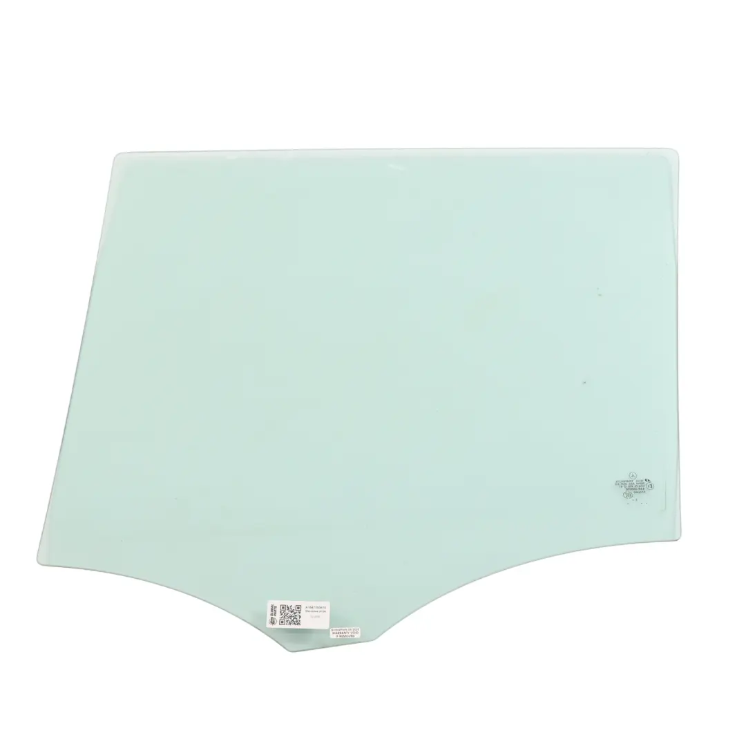Vetro Finestrino Porta Posteriore Destra Verde AS2 per Mercedes X164 con numero di parte A1647350610 Mercedes X164 Vetro Finestrino Porta Posteriore Destra Verde AS2 - SKU A1647350610 - Numero di parte A1647350610