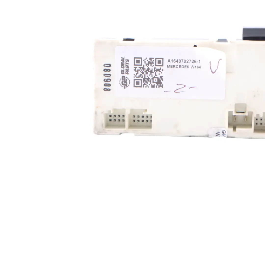 Boot Trunk Lid Tailgate Control Unit Module ECU to Mercedes W164 with Part number A1648702726 Mercedes W164 Boot Trunk Lid Tailgate Control Unit Module ECU - SKU A1648702726-1 - Part number A1648702726
