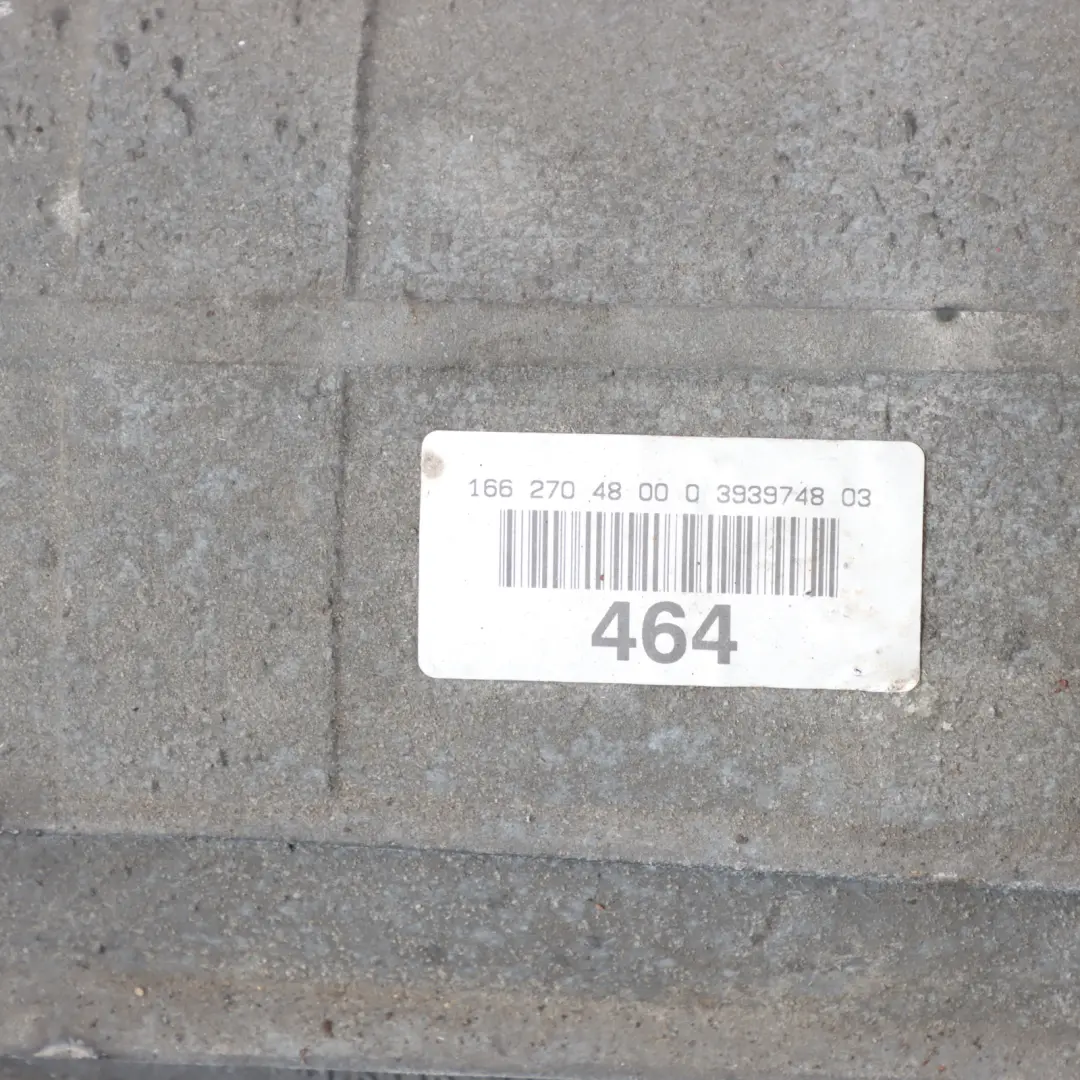 Gearbox Mercedes X164 W166 4Matic 722903 722.903 WARRANTY to Automatic with Part number A1662705400 Automatic Gearbox Mercedes X164 W166 4Matic 722903 722.903 WARRANTY - SKU A1662705400 - Part number A1662705400