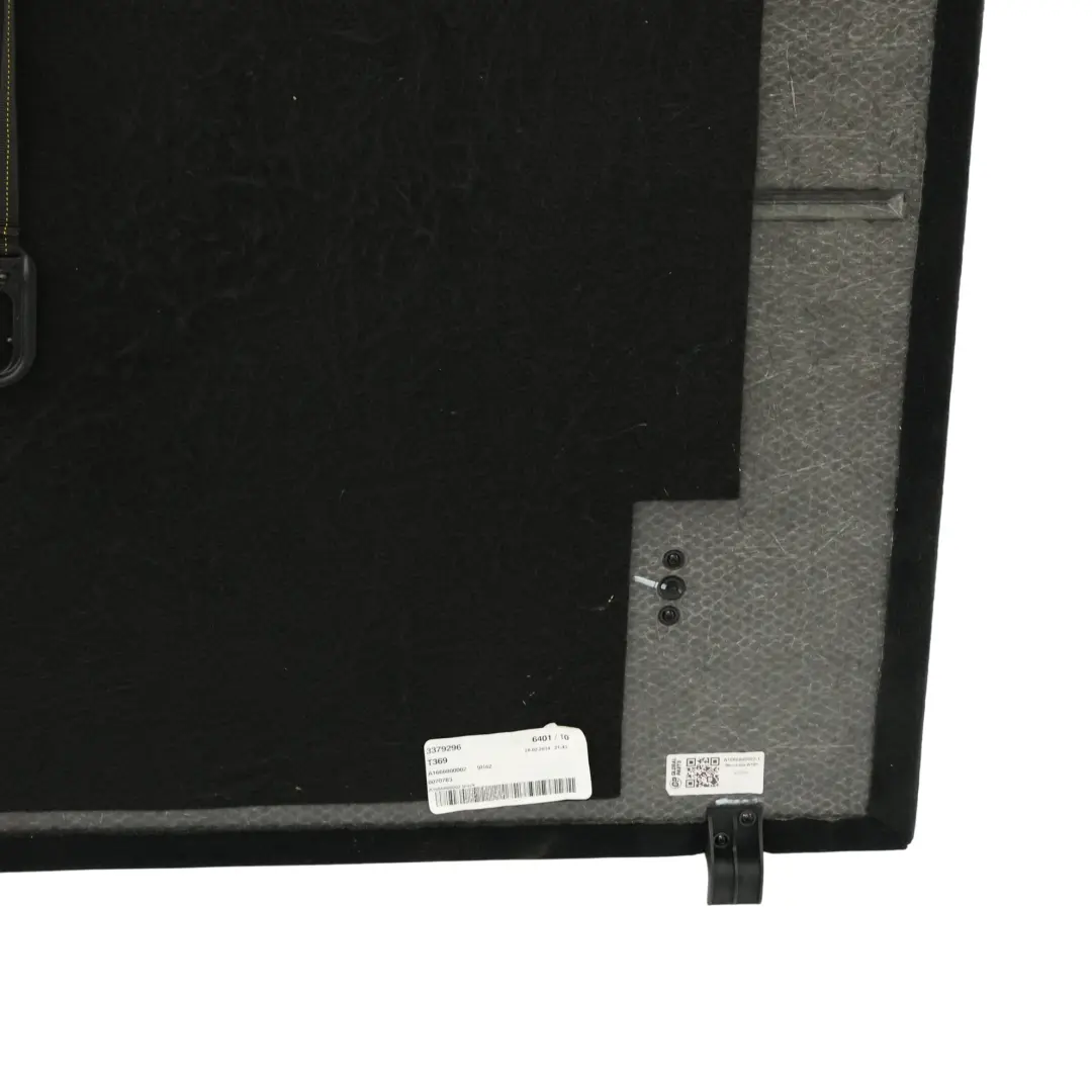 Mercedes ML W166 Trunk Floor Cover Mat Liner Carpet Black - SKU A1666800002-1 - Part number A1666800002